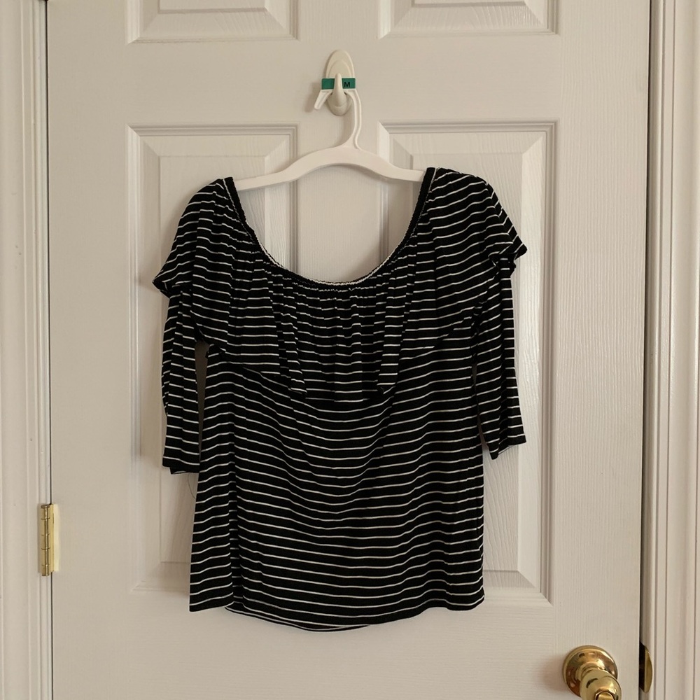 American Eagle Outfitters off the shoulder top